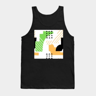 STRIPPED SHAPED PATTERNS Tank Top